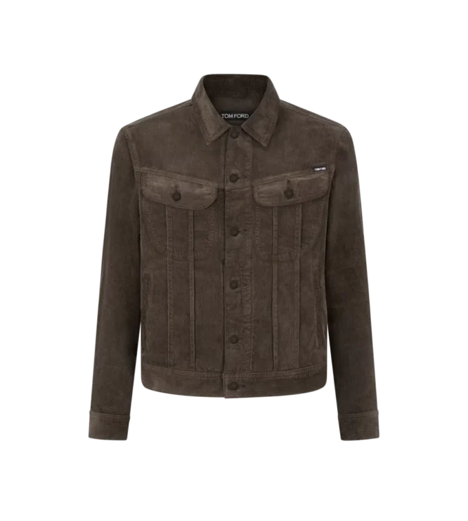 12 Waves Cord Icon Denim Jacket