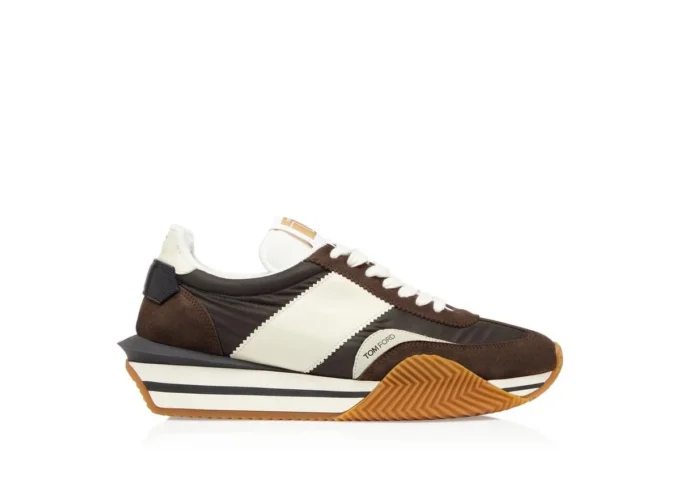 Adidași James din piele de căprioară și țesătură tehnică Adidași James din piele de căprioară și țesătură tehnică