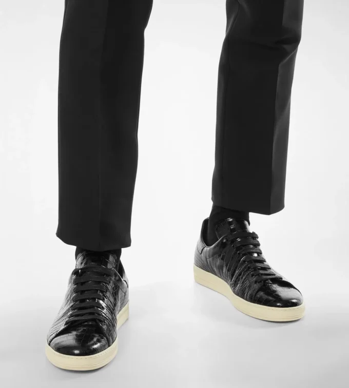 Adidași Warwick imprimați cu model crocodil Adidași Warwick imprimați cu model crocodil