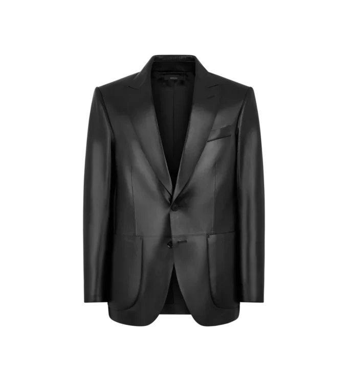 Blazer din piele moale Blazer din piele moale