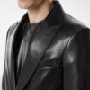 Blazer din piele moale Blazer din piele moale