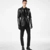Blazer din piele moale Blazer din piele moale