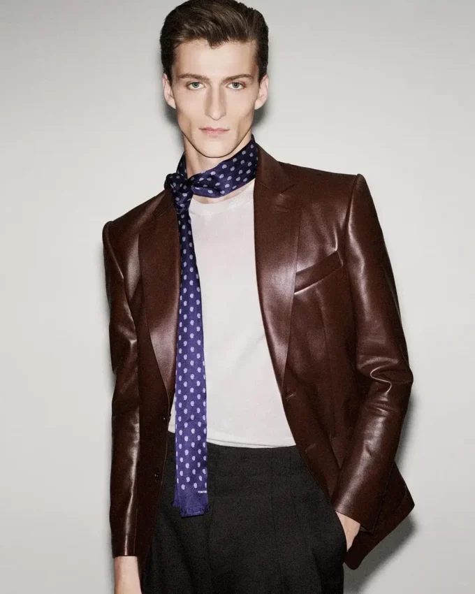 Blazer soft Nappa Plonge Sartorial