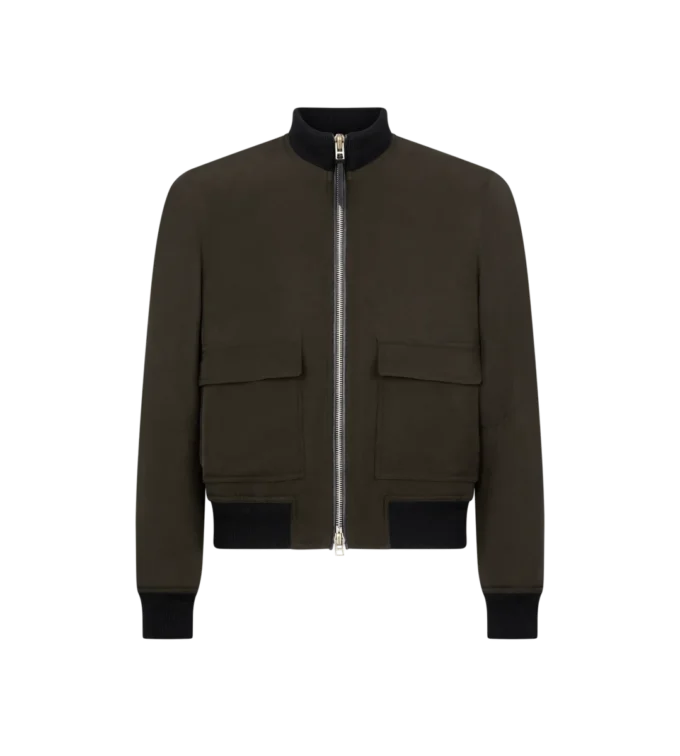 Blouson pilot din gabardină ultralegere