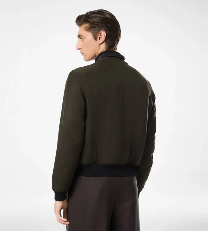 Blouson pilot din gabardină ultralegere