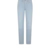 Blugi drepți din denim cu cordon western Blugi drepți din denim cu cordon western