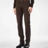 Blugi drepți din denim cu cordon western Blugi drepți din denim cu cordon western