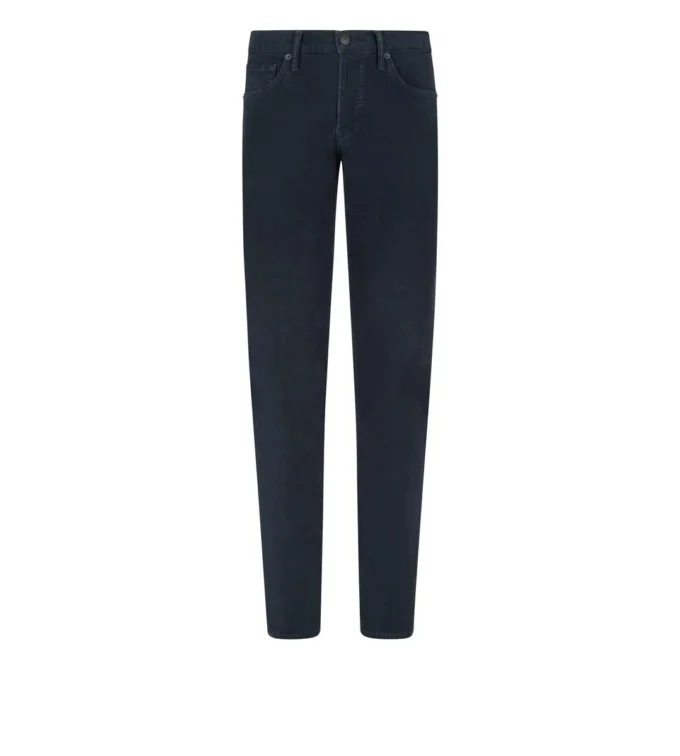 Blugi slim fit din moleskin