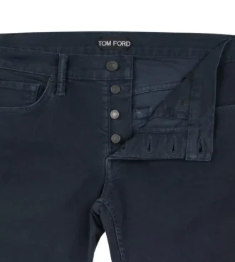 Blugi slim fit din moleskin