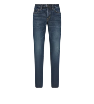 Blugi slim fit din twill elastic