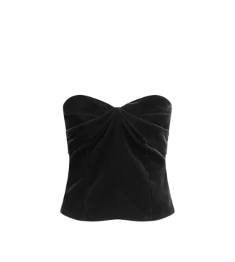 Bluză corset fără bretele