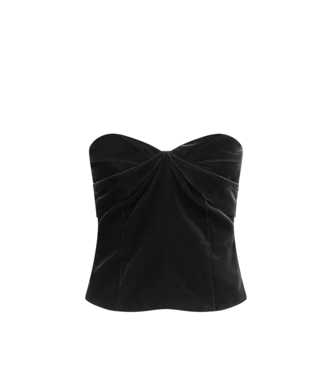 Bluză corset fără bretele Bluză corset fără bretele