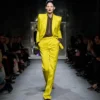 Bluză cu mâneci lungi din georgette de mătase spălată Bluză cu mâneci lungi din georgette de mătase spălată