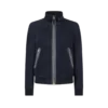 Bomber din piele de căprioară ușoară