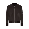 Bomber din piele de căprioară ușoară