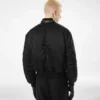 Bomber din satin de mătase Bomber din satin de mătase