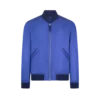 Bomber ușor din poplin de mătase tehnic