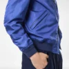 Bomber ușor din poplin de mătase tehnic