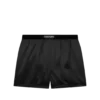 Boxeri din satin de mătase elastic