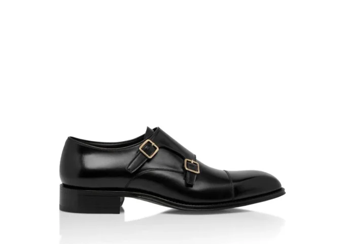 Cizmă din piele Claydon Monk Strap