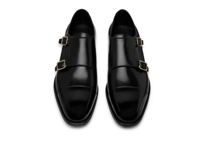 Cizmă din piele Claydon Monk Strap