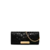 Clutch Bar cu broderie cu paiete efect crocodil Clutch Bar cu broderie cu paiete efect crocodil