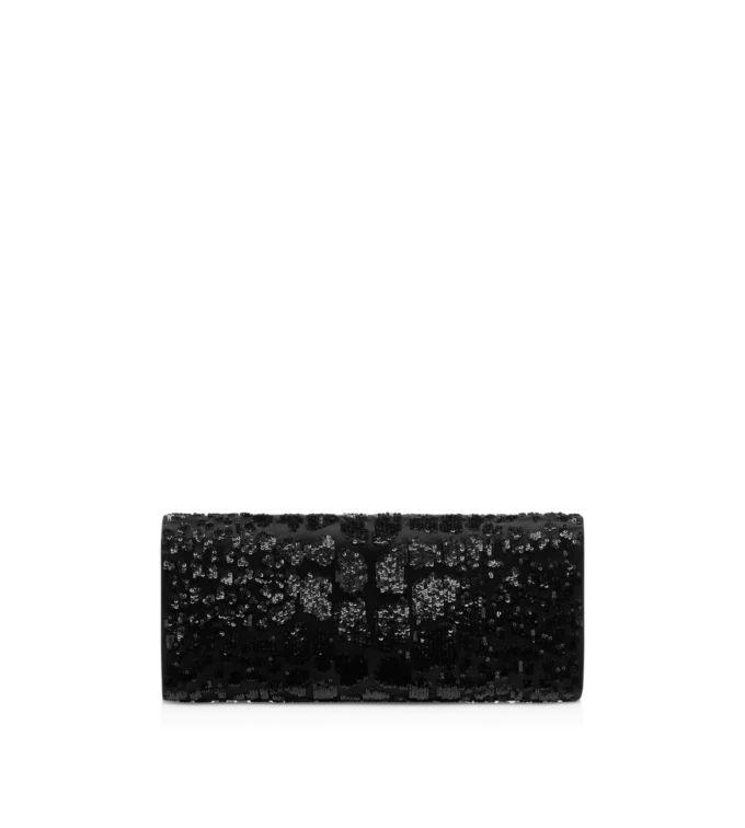 Clutch Bar cu broderie cu paiete efect crocodil Clutch Bar cu broderie cu paiete efect crocodil