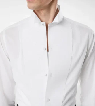Cămașă de seară slim fit din voal cocktail
