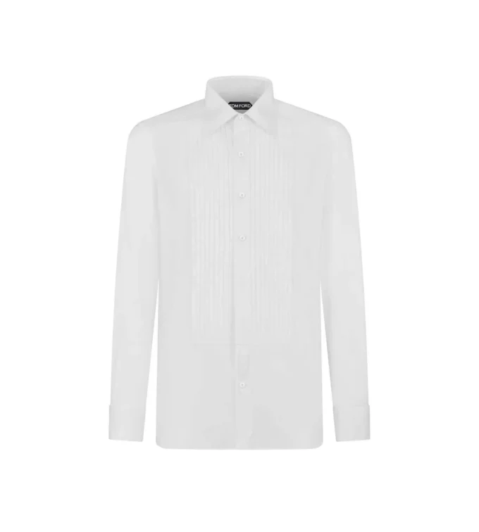 Cămașă de seară slim fit din voal cocktail
