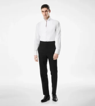 Cămașă de seară slim fit din voal cocktail