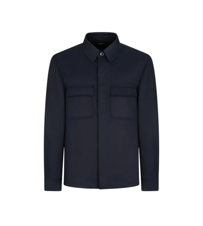 Cămașă din bumbac twill cu două straturi