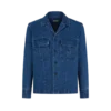 Cămașă din denim cu model în zig-zag Cămașă din denim cu model în zig-zag