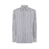 Cămașă slim fit cu dungi în trepte