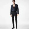 Cămașă slim fit din cașmir ușor