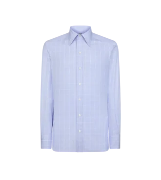 Cămașă slim fit din țesătură fină Prince of Wales