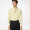 Cămașă slim fit din gabardină fluidă Cămașă slim fit din gabardină fluidă