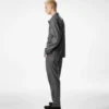 Pantaloni ușori din mătase vopsită în fir