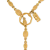Colier Vintage Gold Brass Grace Lariat