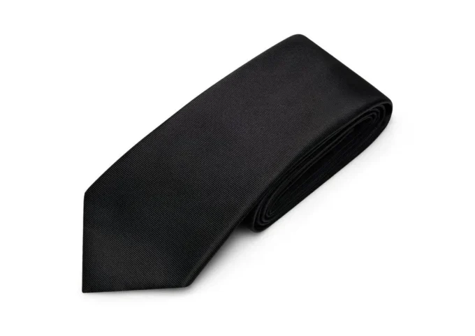 Cravată din twill solid