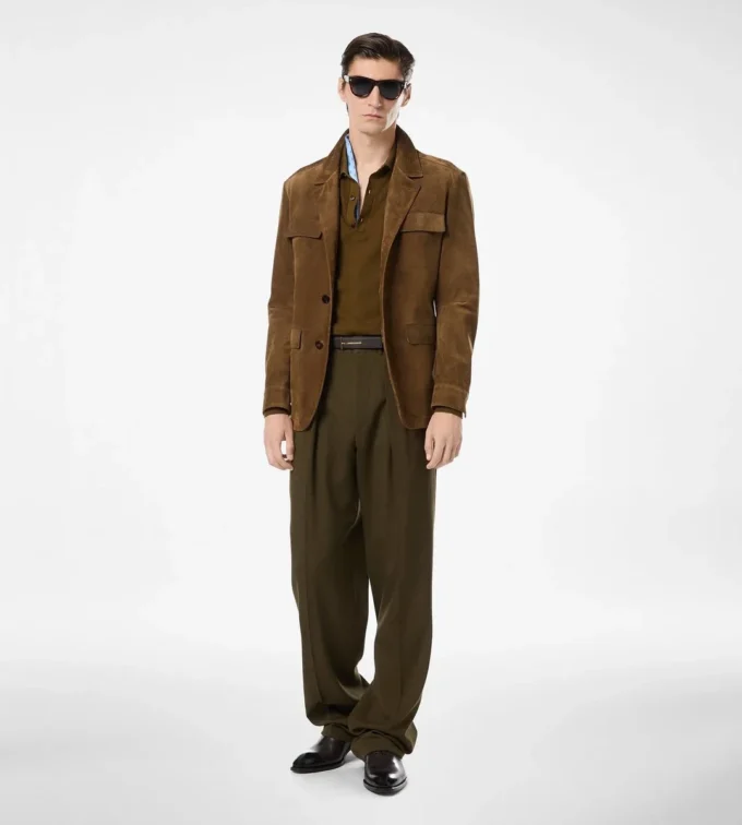 Curea reversibilă Slim T din piele granulată