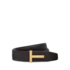 Curea T Icon din piele granulată