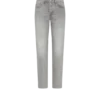 Denim gri elastic, croi drept