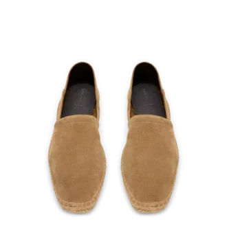 Espadrile Barnes din piele de căprioară Espadrile Barnes din piele de căprioară