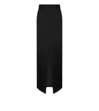 Fustă croită din crep Envers Satin