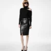 Pulover cu mâneci lungi și guler barcă, cu placă metalică Tom Ford