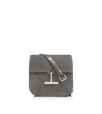 Geantă mini crossbody Tara din piele de căprioară