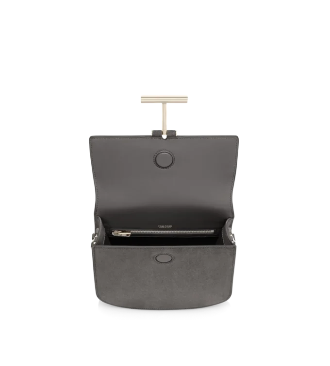 Geantă mini crossbody Tara din piele de căprioară Geantă mini crossbody Tara din piele de căprioară