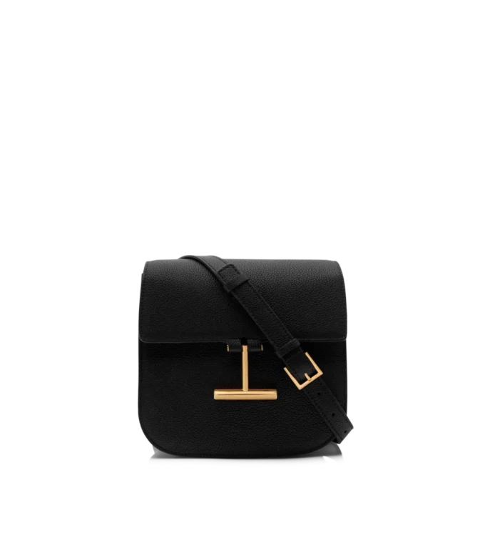 Geantă mini crossbody Tara din piele granulată Geantă mini crossbody Tara din piele granulată