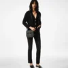 Geantă mini crossbody Tara din piele granulată Geantă mini crossbody Tara din piele granulată