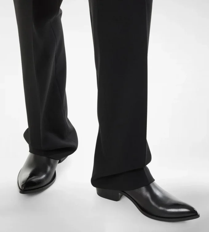 Ghete Chelsea din piele lustruită Ghete Chelsea din piele lustruită